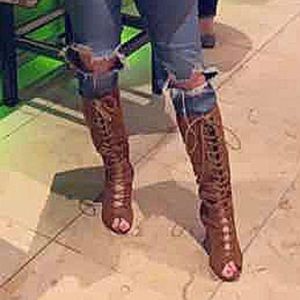 Lace up Heel Boots